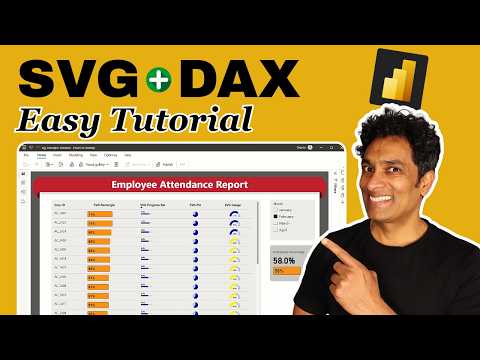 Introduction to DAX SVG Charts (way better than default Power BI visuals)