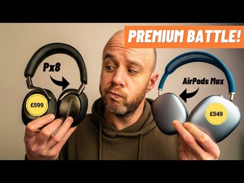 AirPods Max vs Bowers & Wilkins Px8 - headphone BATTLE!