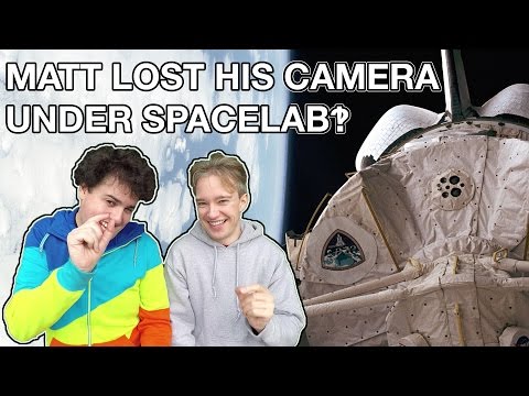 Matt Lost His Camera Under Spacelab‽