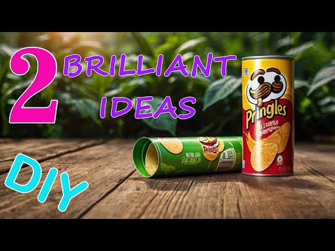 Two Brilliant Ideas From a Chips Jar🌺Without a Pattern and a Sewing Machine🧵