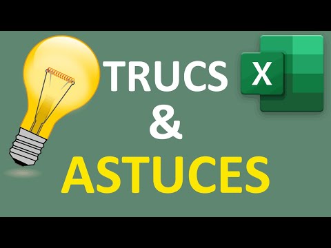 Trucs et astuces pour le tableur Excel