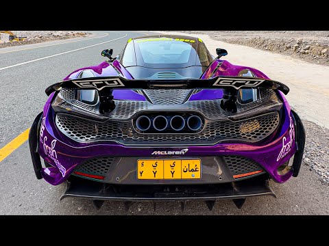 FLAT OUT on Worlds Greatest Driving Road! McLaren 765LT