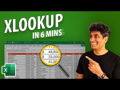 XLOOKUP in Excel | Step-by-Step Tutorial for Beginners (better than VLOOKUP)