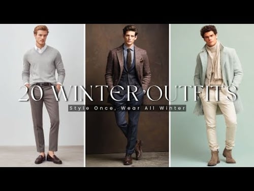 20 Ways to Style One Pair of Pants This Winter | Men’s fashion