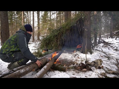 3 Days of Winter Survival: Shelter, Fire & Frozen Challenges