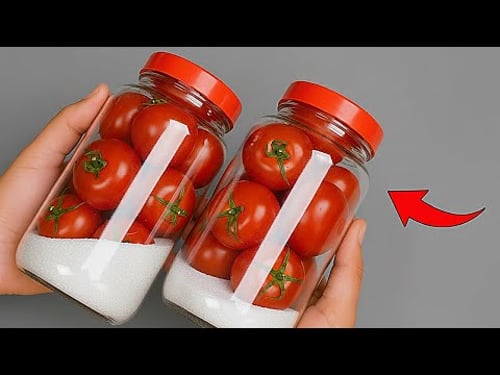 DON’T Refrigerate Tomatoes! My Grandma’s Secret for Keeping Tomatoes Fresh for UP TO 1 YEAR