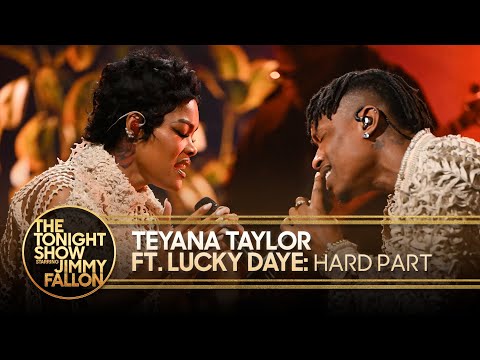 Teyana Taylor: Hard Part ft. Lucky Daye | The Tonight Show Starring Jimmy Fallon