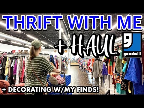 FINALLY FOUND ONE THRIFTING IN GOODWILL * COME THRIFT WITH ME & SEE MY STYLED THRIFT HAUL