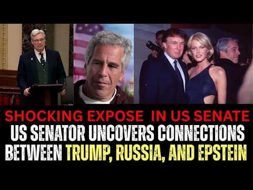 Big Expose by US Senator Whitehouse, who uncovers connections between Trump, Russia, and Epstein