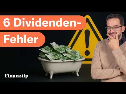 6 Dividenden-Fehler, die Du vermeiden solltest
