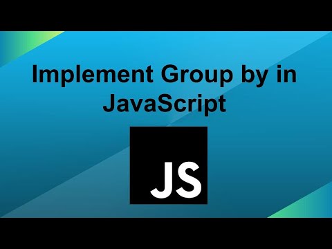 Implement Groupby in JavaScript | Interview Question
