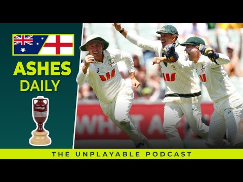 Adelaide D5: Aussies complete record-equalling #Ashes smashing | Unplayable Podcast
