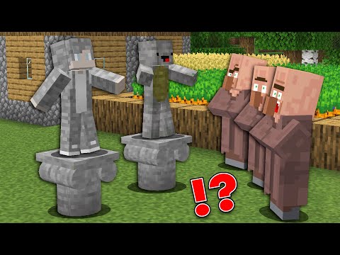 JJ and Mikey Became Statues ?! (Maizen Compilation)