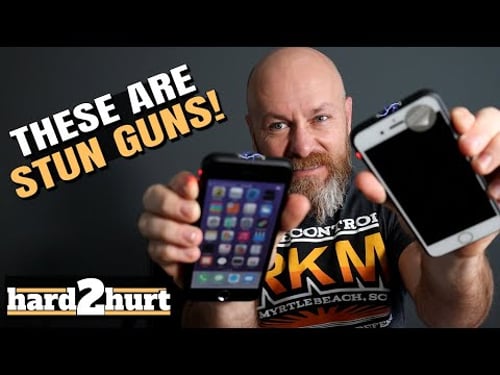 Testing Cell Phone Stun Guns with Ryan, Amber and Sensei Seth
