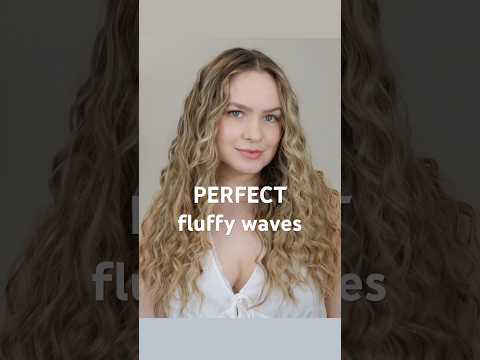 Would you believe it takes the tiniest curling iron? #hairtutorial #beachywaves #hairtok #viralhair