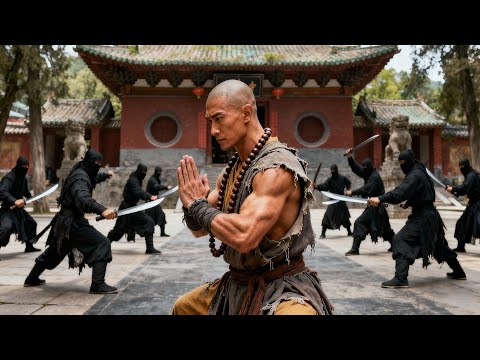 Kung Fu Film! Shaolin was destroyed! The sole surviving monk returned with divine skill for revenge!