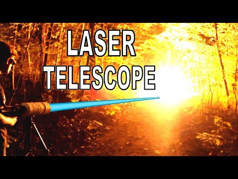 I built a Laser Telescope Blaster!!