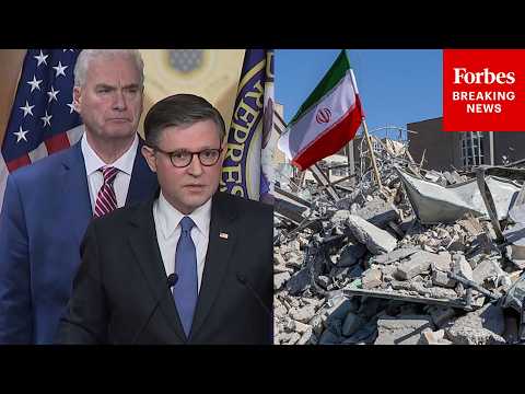 BREAKING NEWS: Speaker Johnson Takes Questions About Iran War At House GOP Leadership Press Briefing
