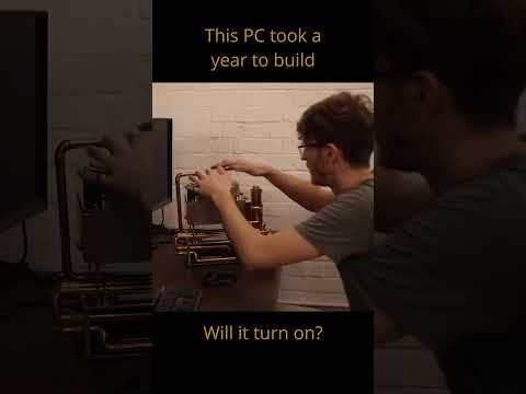 Will it turn on? #shorts #watercooling #pcbuild