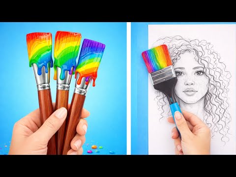 Magical Art at Home! Creative DIY Crafts for Kids 🎨🌈🎉✨