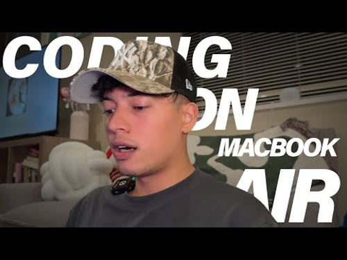 CODING WITH M2 MACBOOK AIR IN 2024 @Apple @GOVEE
