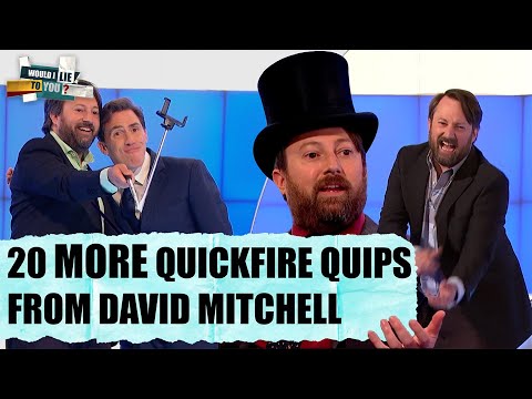 20 MORE David Mitchell Quickfires 🤩 | Would I Lie To You?