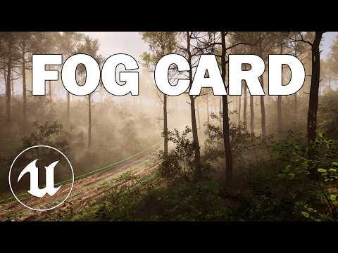 How to Create a Fog Card (& Mist) Material in Unreal Engine 5