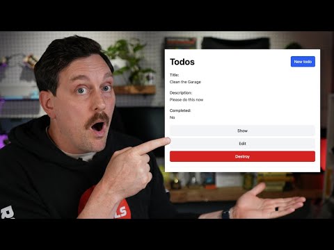 Ep 1. Build a To-Do App with Rails Scaffold | Rails New Tutorial with Typecraft