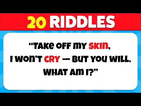 ONLY A GENIUS CAN SOLVE THESE RIDDLES | Brain Teasers & Riddle Quiz