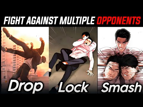 How to Fight in School Against Multiple Opponents Like a Pro | 10 Deadly fighting Moves For STUDENTS