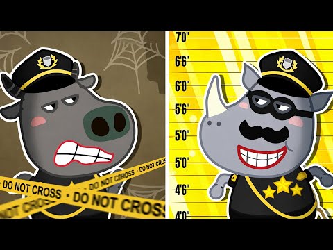 Real Police and Fake Police⚠️👮🏻♀️Wolfoo Reports a Fake Police Officer | Educational 2D Animation