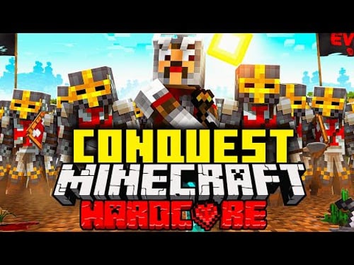 100 Players Compete in a Minecraft Medieval World...