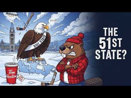 Is Canada's Economy Actually INDEPENDENT? (The 51st State?)