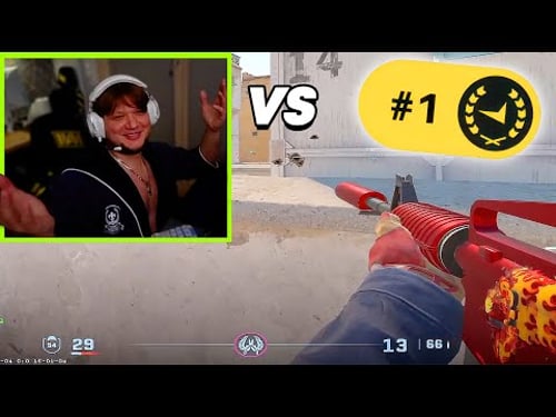 S1MPLE PLAYS VS FACEIT TOP #1 PLAYER!! (ENG SUBS) | CS2