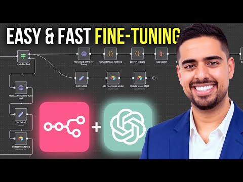 How to Fine-Tune Models the EASY WAY Using ChatGPT & n8n (No Code)
