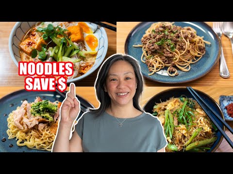 These 4 Noodles are Incredible Money Saving Meals