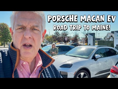 Porsche Macan EV Road Trip To Maine Part 1