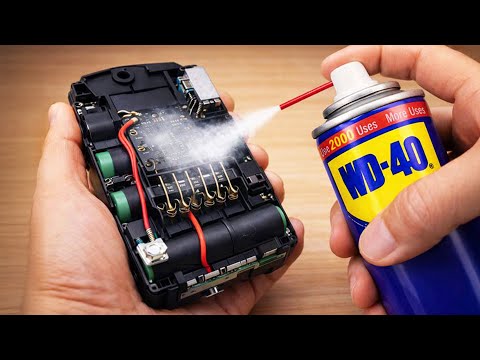 🔋Never Buy Drill Batteries Again! Use WD-40 and Watch What Happens!😱