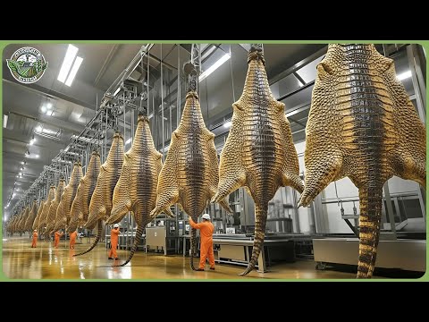 Inside the Massive Leather Processing Line Turning 13.8 Million Tons Into Products