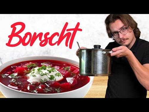 You Will Learn How to Cook Borscht In 16 Minutes
