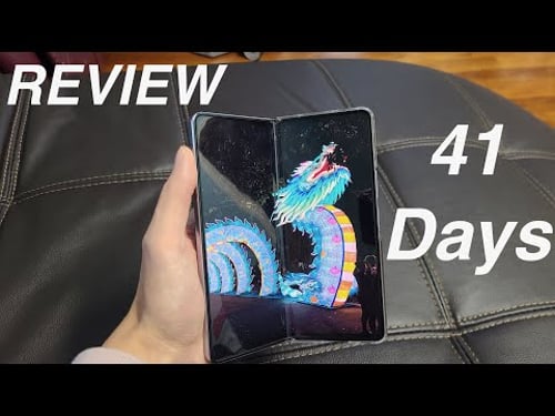 Samsung Z Fold 5 Review after 41 Days! Thoughts - Pros and Cons of My First Folding Phone! Tips!