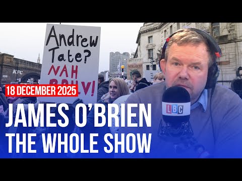 The pervasive hatred directed towards women and girls | James O’Brien - The Whole Show