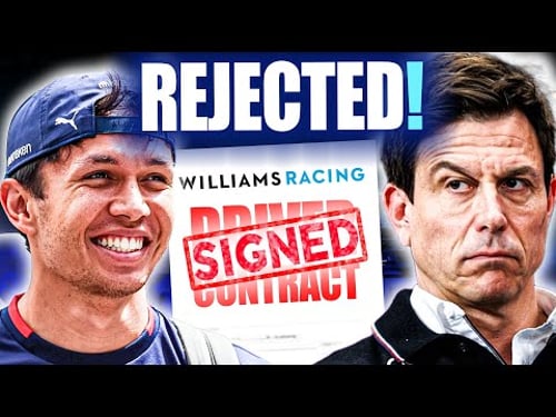 Alex Albon's HUGE STATEMENT Makes MASSIVE IMPACT On Drivers Market!