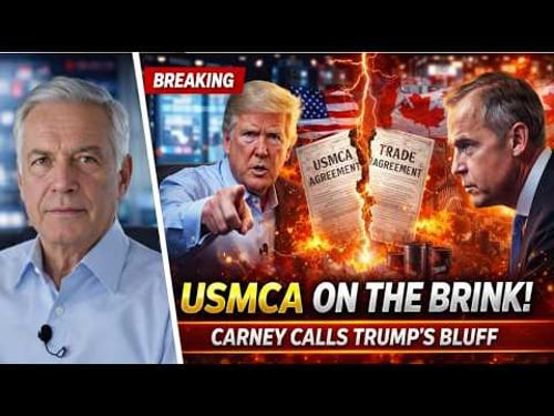 1 Min ago: Carney REFUSES Trump’s 5 Demands – USMCA Collapse Imminent?