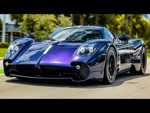 RARE Pagani Utopia Sport | Up Close Walk Around, Pulls, Revs, Cold Start Exhaust Sound ASMR