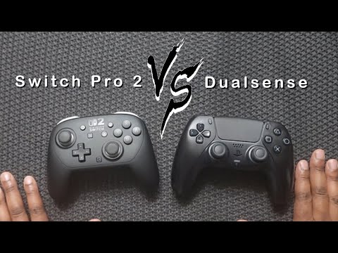 Nintendo Switch 2 Pro Controller VS Sony Dualsense
