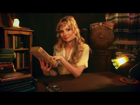 Used Book Store Role Play | ASMR | Soft Spoken / Page Turning / Books Sounds