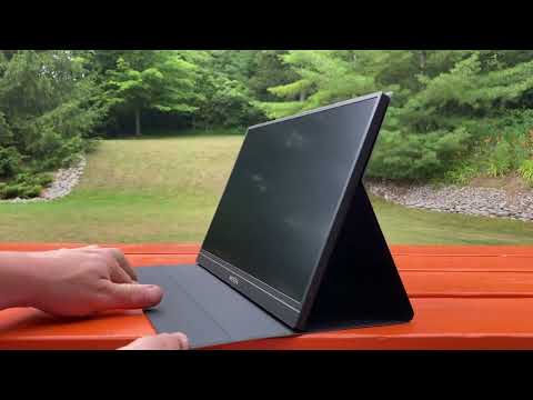 Arzopa S1 Table Portable Monitor Unboxing and First Look