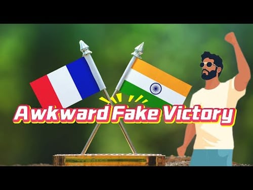 India's Victory Propaganda Team in France: Who’s More Embarrassed by Fake Triumphs?