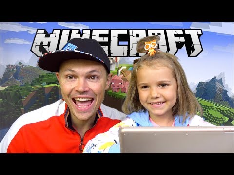 Minecraft - первый letsplay от Miss Katy